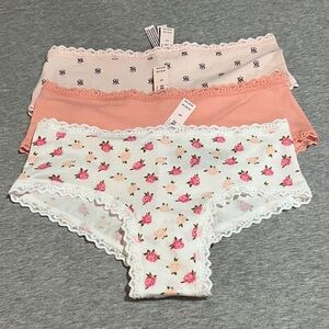 Victoria’s Secret Lace Cheeky Panties Size S